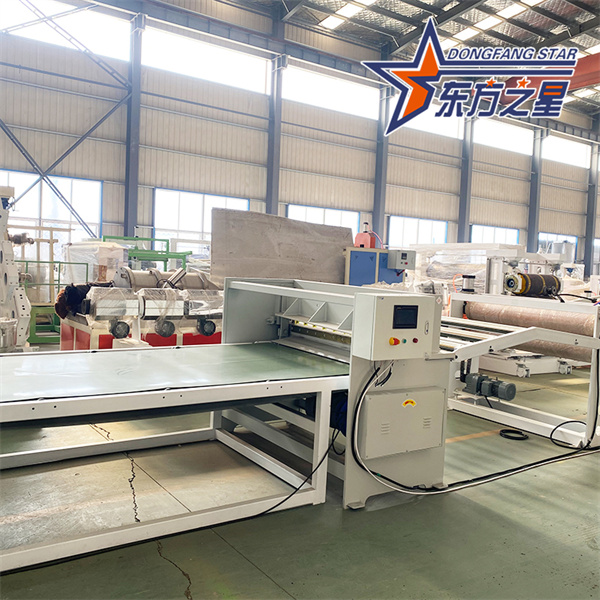 chaîne de production en plastique de petit pain de feuille de la machine pp d'extrusion de feuille d'épaisseur de 0.4-1.6mm