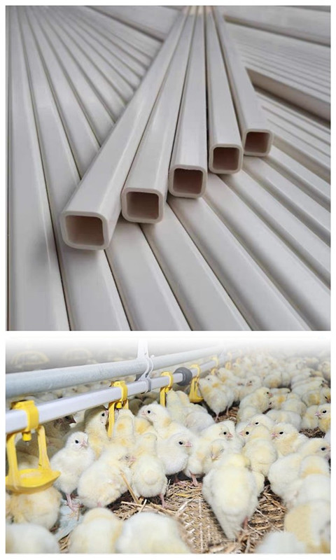 Quelles sont les applications des tubes carrés PVC pour les lignes d'eau aquaculture?
