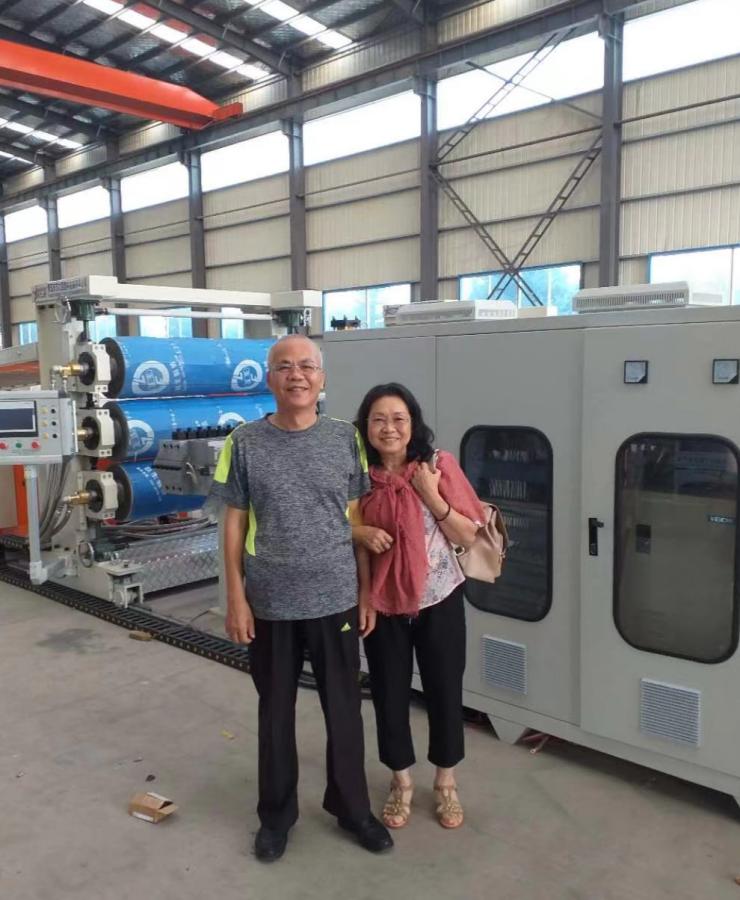 East Star Plastic Machinery obtient une nouvelle commande d'équipement en feuilles PPPE auprès d'un client philippin