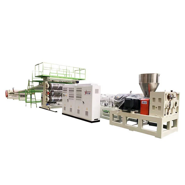 Machine d'extrudeuse à carte unique ABS