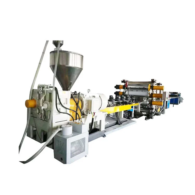 Machine à extrudeuse à feuille de géocell HDPE