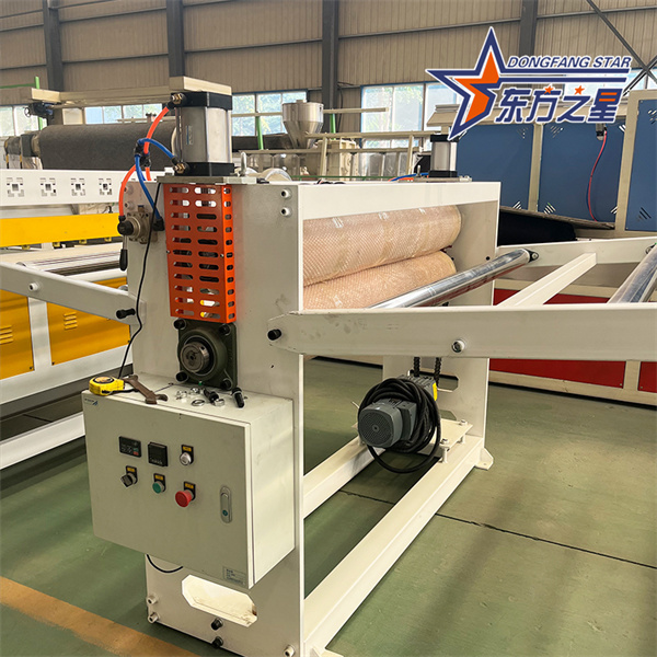 Machine d'extrusion de panneau de contrôle de racine en plastique PET