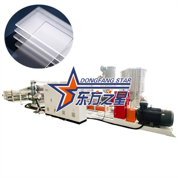 Fabrication d'extrudeuses de feuilles PMMA Eaststar