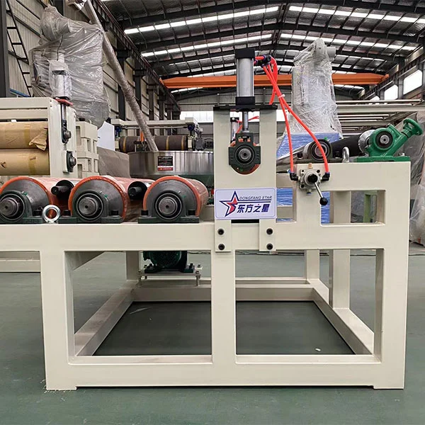 Machine d'extrudeuse en PVC transparent