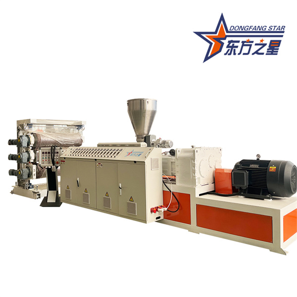 Machine de production de feuilles de PVC transparentes super claires